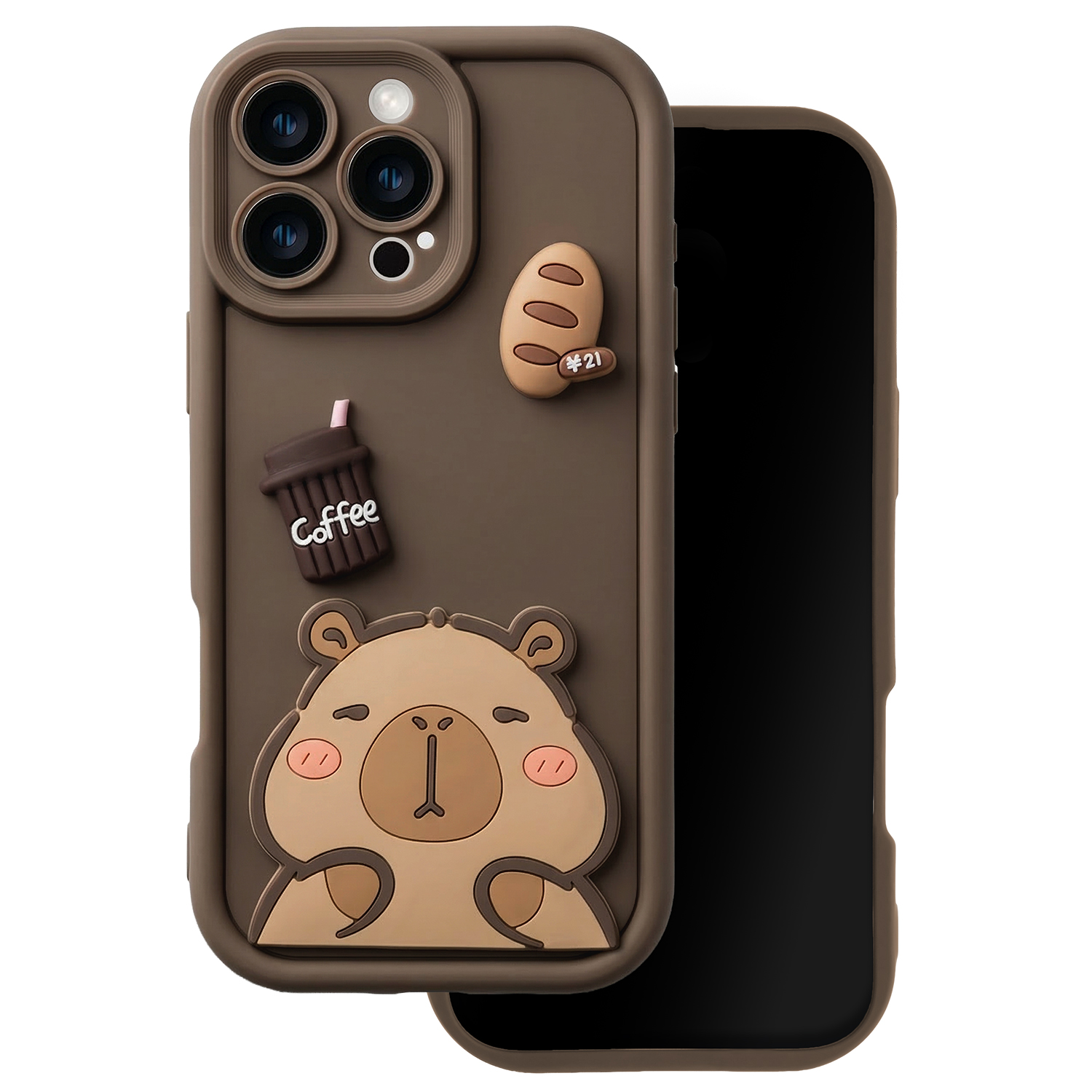 Ultra Trendy 3D case for iPhone 17 6,3" capybara