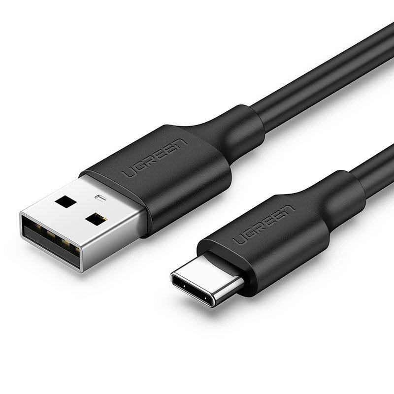 Ugreen US287 60115 USB-A / USB-C 2A laidas 0.5m - juodas