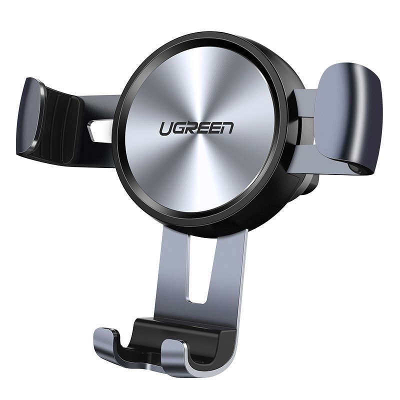 Ugreen automobilinis gravitacinis laikiklis ventiliacijos grotelėms pilkas (50564)