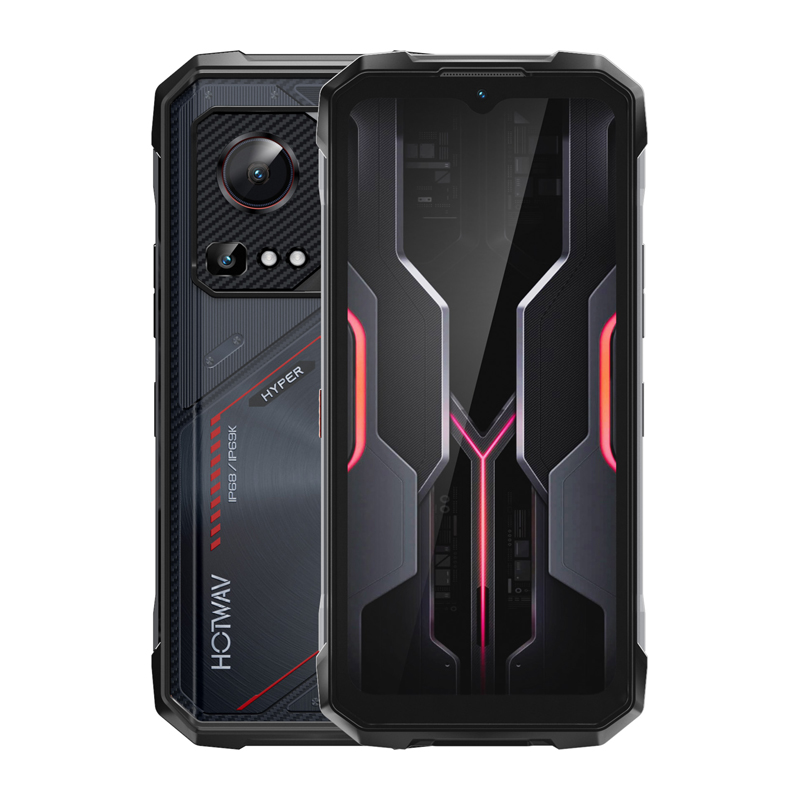 HOTWAV Hyper 7S išmanusis telefonas (juodas)