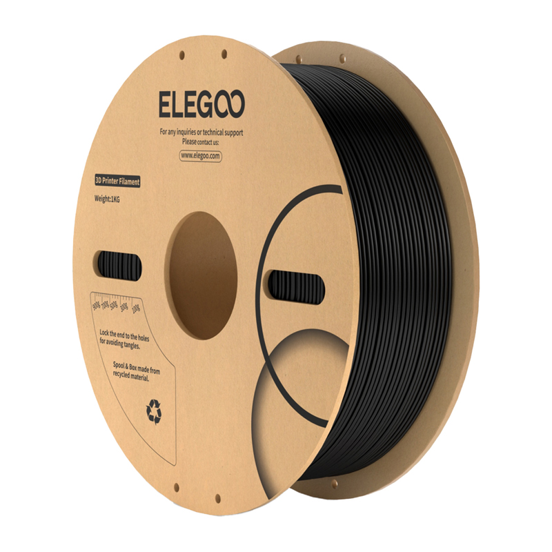 ELEGOO ABS filamentas (juodas)