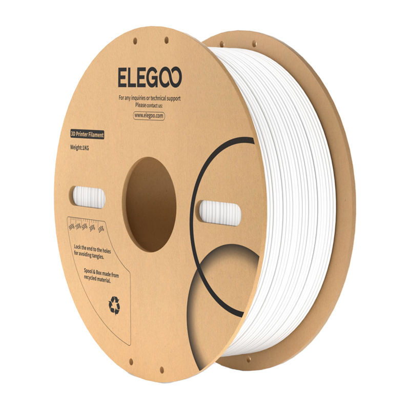 ELEGOO ABS filamentas (baltas)