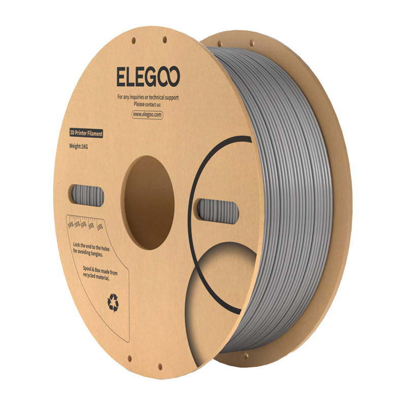 Filamentas ABS ELEGOO (pilkas)