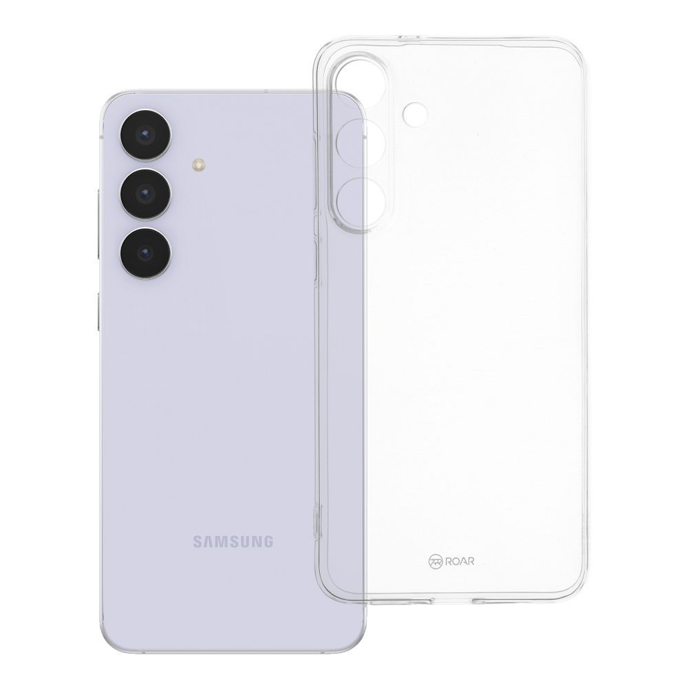 Dėklas telefonui ROAR JELLY - SAMSUNG S25 FE 5G skaidrus