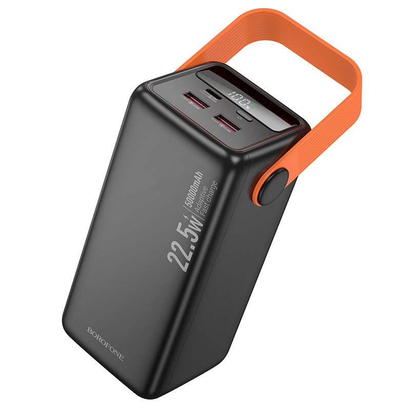 External battery Power Bank Borofone BJ66A 22.5W+PD20W 50000mAh black