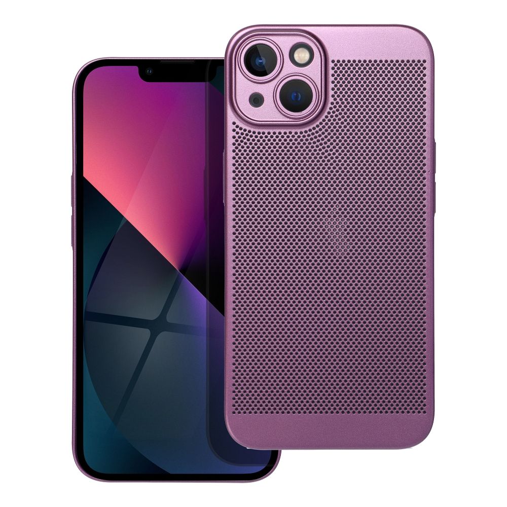 BREEZY dėklas telefonui IPHONE 13 violetinis