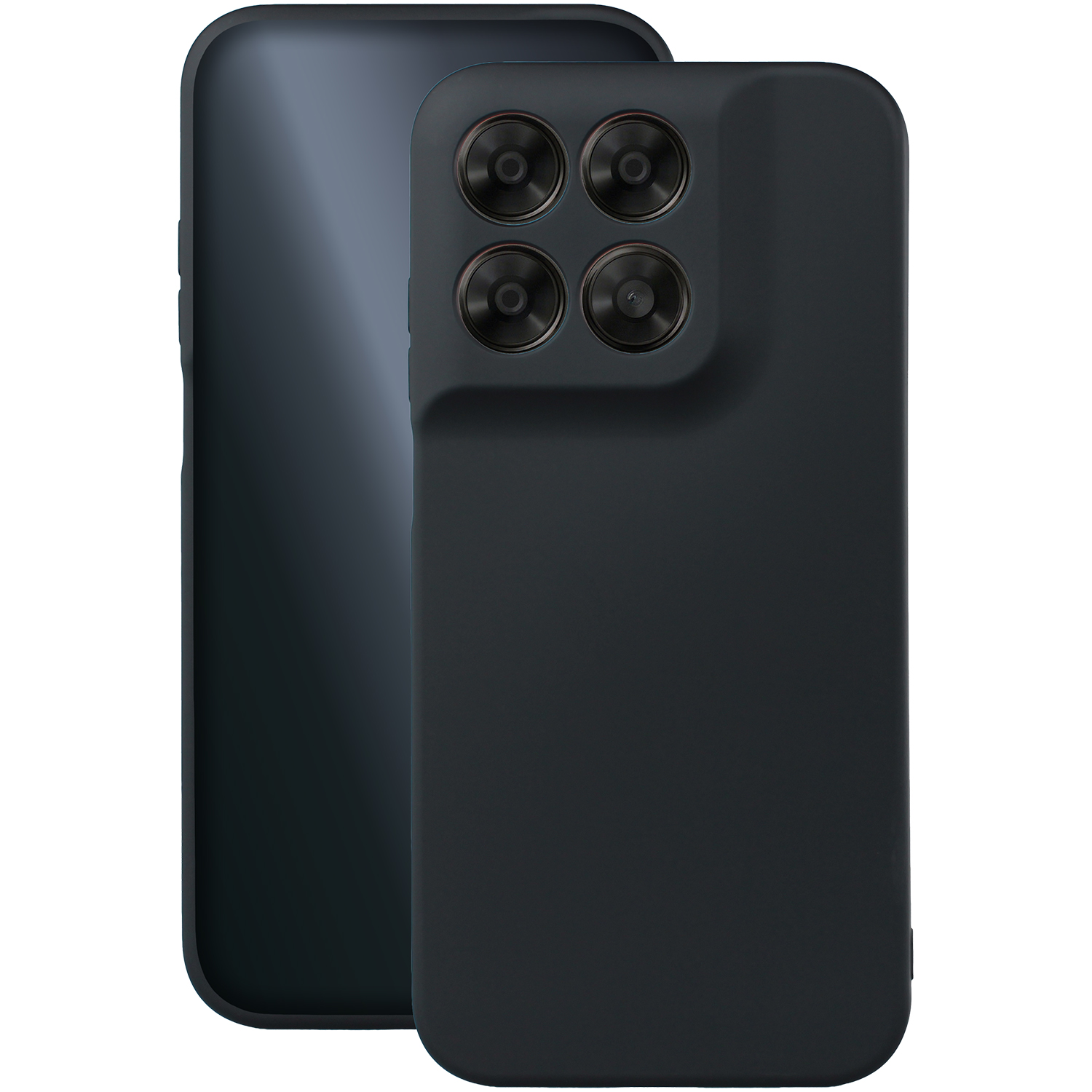 Silicon case for Motorola Moto G67 5G / G77 5G black