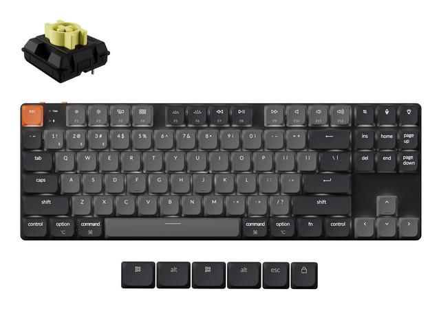 Belaidė klaviatūra KEYCHRON K1 juoda K1X-A4