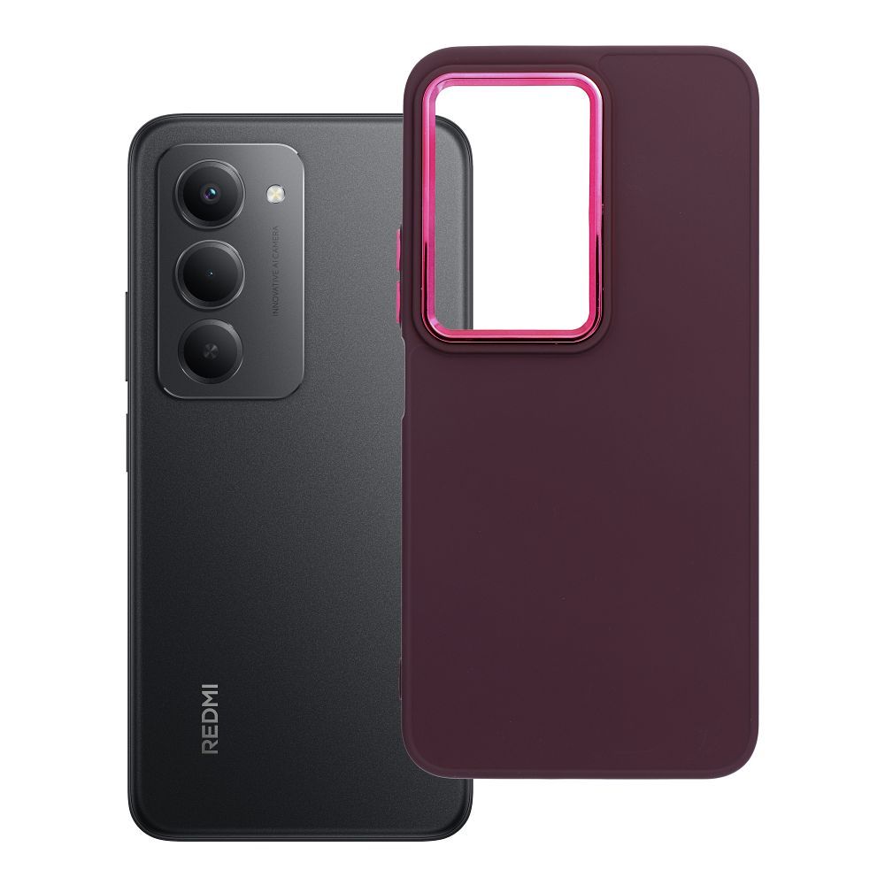 FRAME dėklas telefonui XIAOMI Redmi 15 4G / 5G (169 mm) violetinis