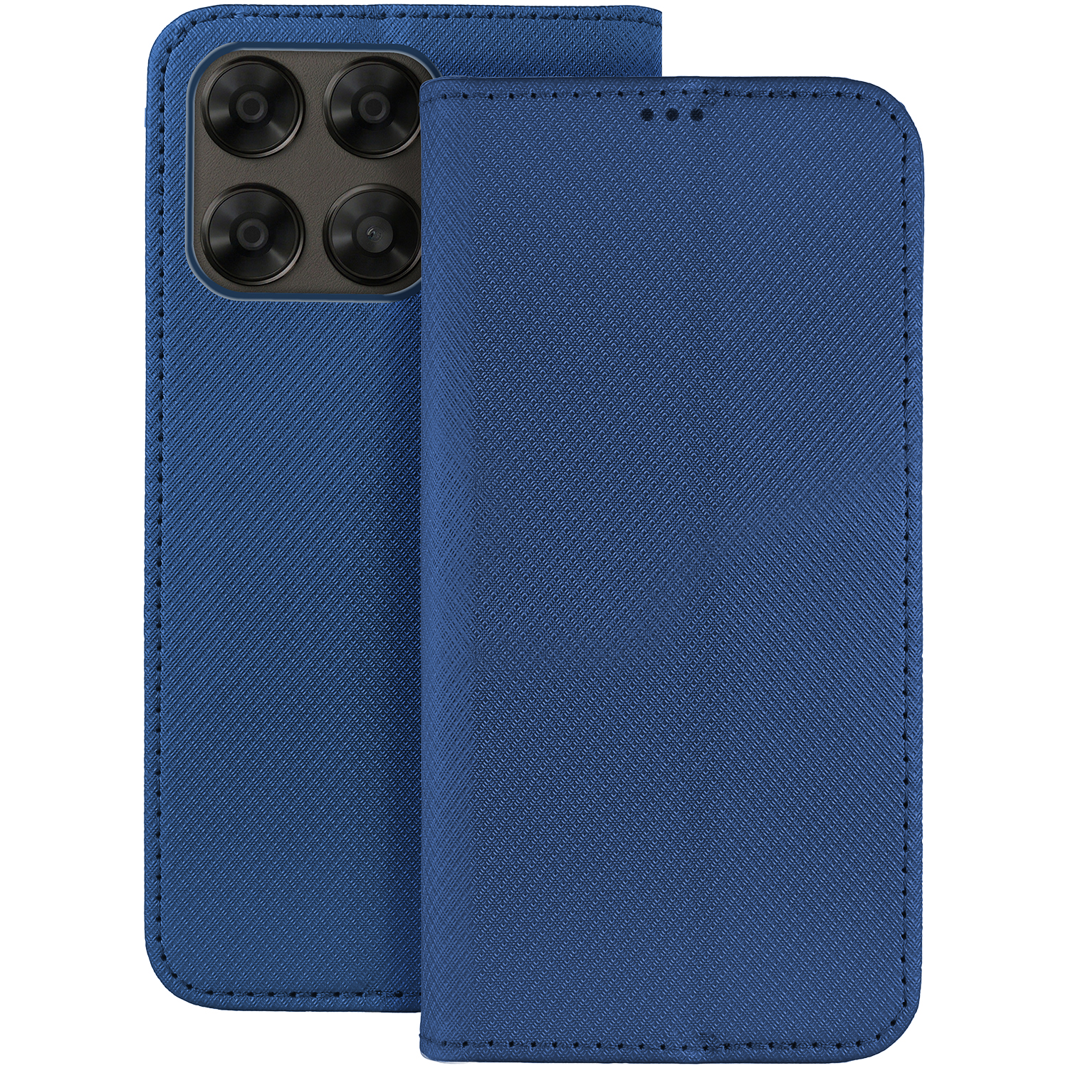 Smart Magnet case for Motorola Moto G67 5G / G77 5G navy blue