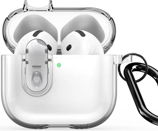 Dėklas Dux Ducis PECL Apple AirPods 4 skaidrus