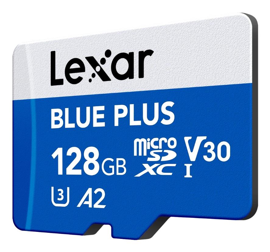 Lexar Micro SDXC 128GB UHS-I atminties kortelė su adapteriu