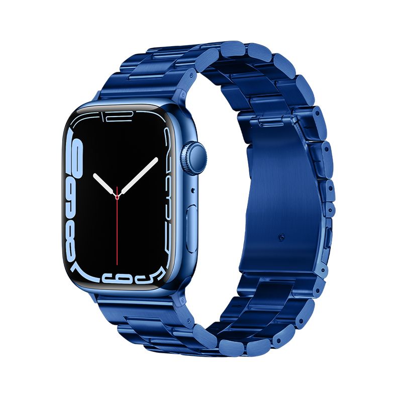 FORCELL F-DESIGN FA10 nerūdijančio plieno dirželis APPLE Watch 42 / 44 / 45 / 49 mm mėlynas
