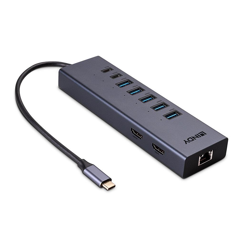 USB-C doko stotis DST-Mini Duo 43373 Lindy