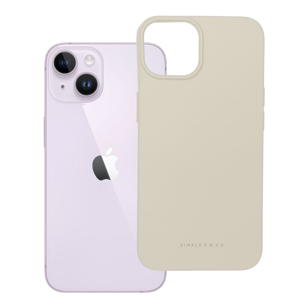 ROAR dėklas SPACE telefonui iPhone 14 akvamarino baltas