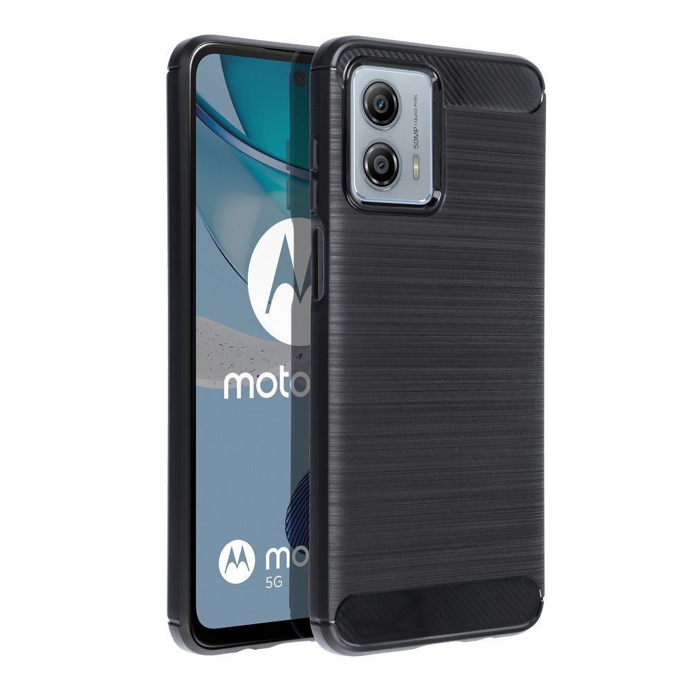 CARBON dėklas telefonui MOTOROLA G53 / G13 juodas