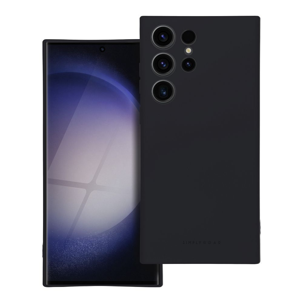 ROAR dėklas SPACE telefonui SAMSUNG S23 Ultra, juodas