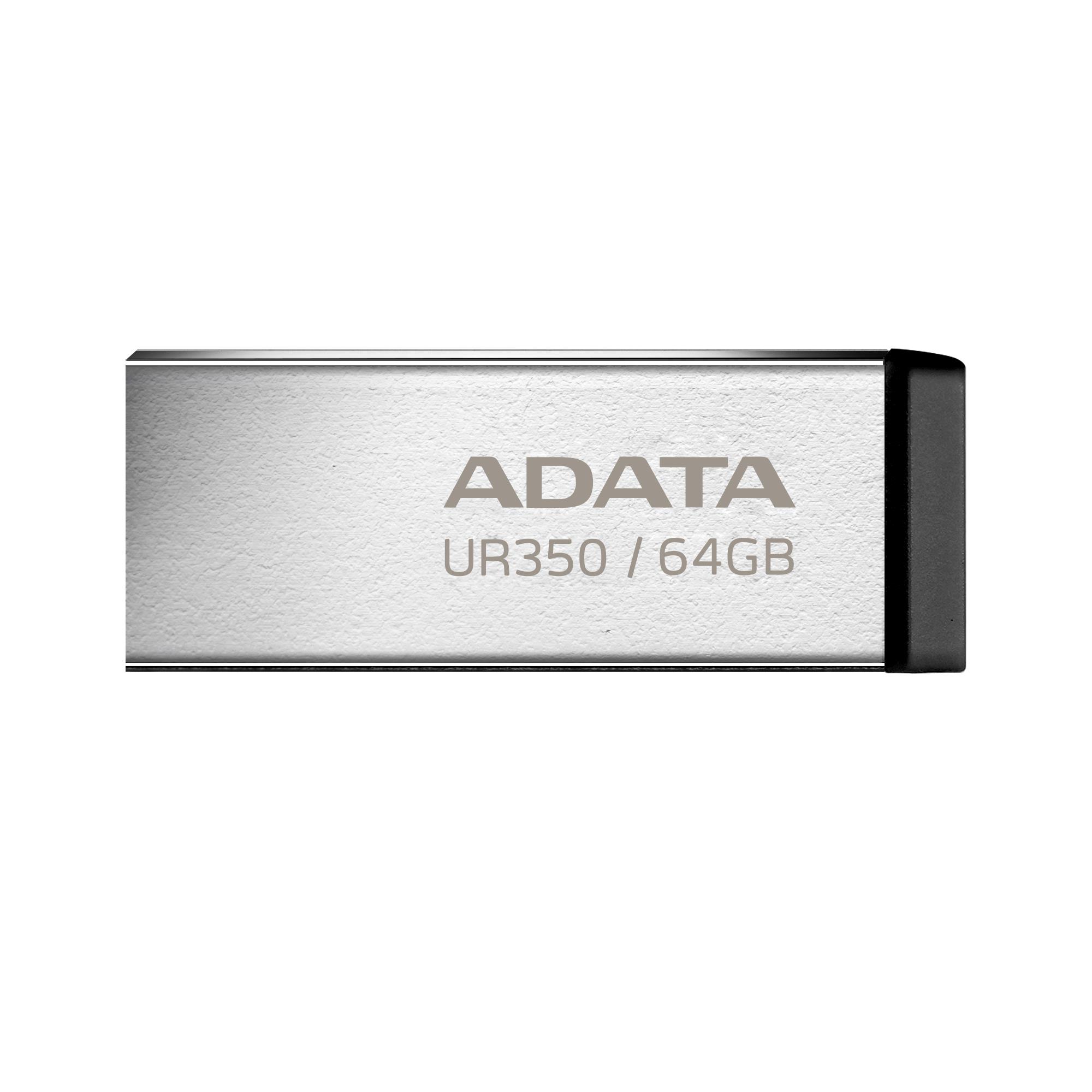 USB atmintinė USB3.2 64GB juoda Adata UR350
