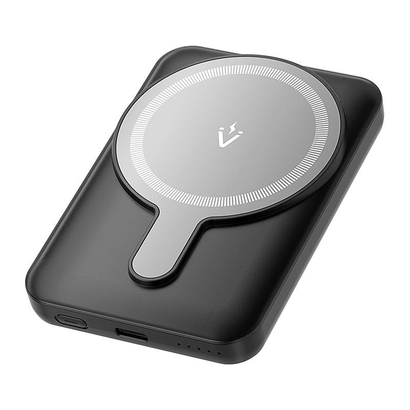"Vention FHSB0" 5000 mAh 20 W magnetinis maitinimo blokas + USB-A į USB-C kabelis (juodas)