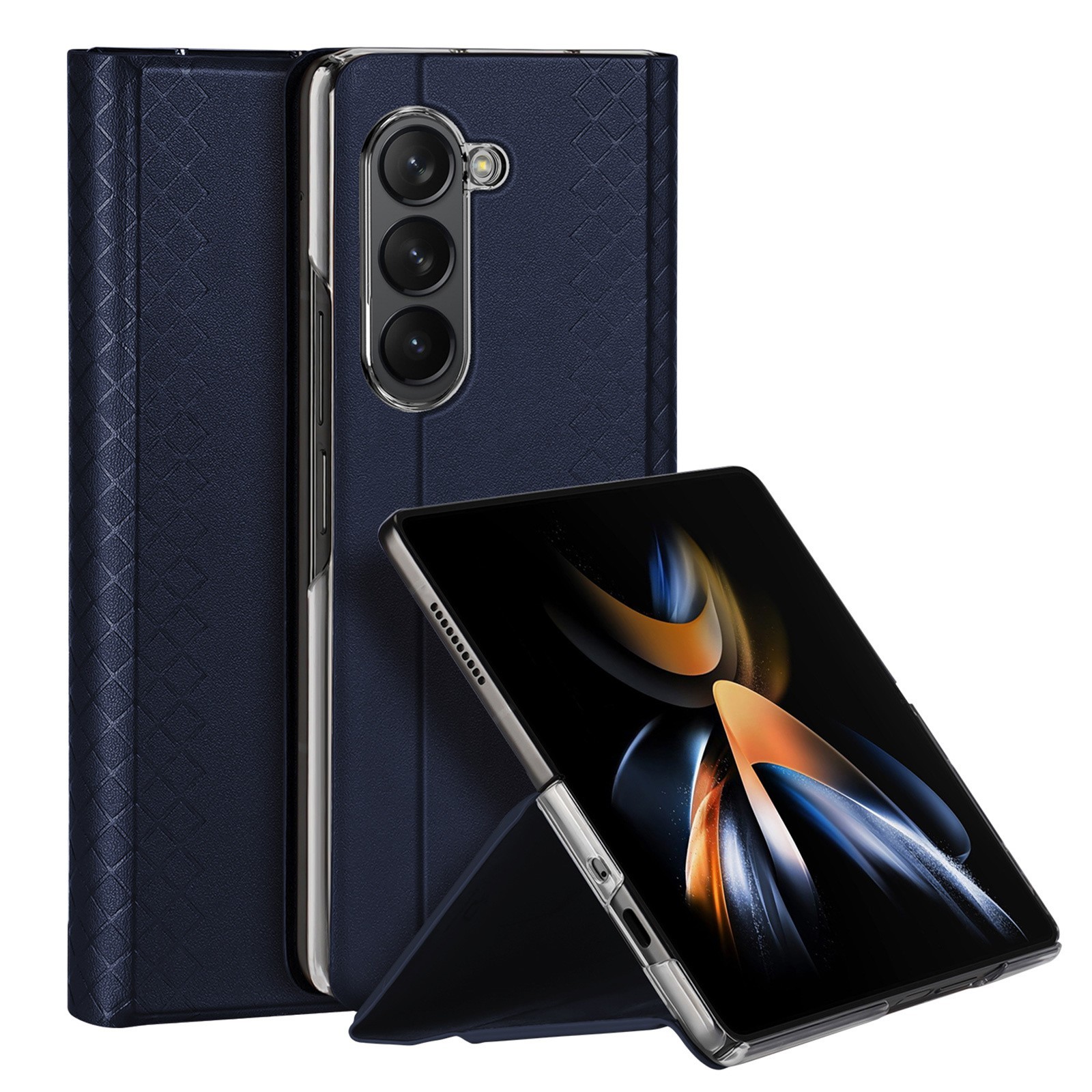 Dėklas Dux Ducis Bril Samsung F966 Z Fold7 mėlynas