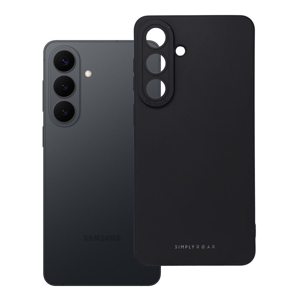 ROAR dėklas (m) LUNA telefonui SAMSUNG S26 Edge - juodas (m)