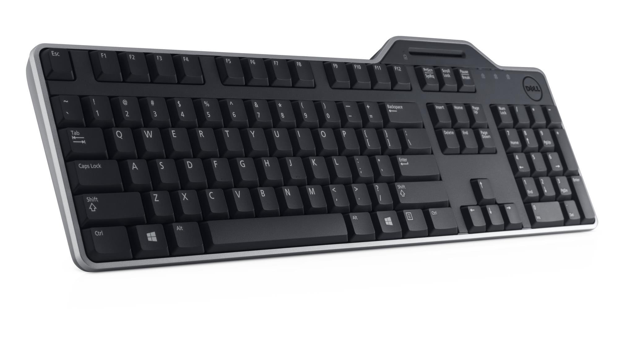Dell KB-813 SC klaviatūra, EST išdėstymas, juoda
