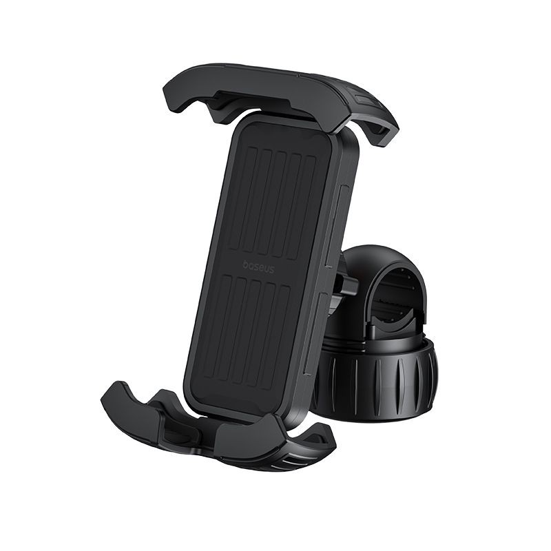 Telefono laikiklis dviračiui Baseus QuickGo Series Bike Phone Mount Cluster juodas C40561500113-00