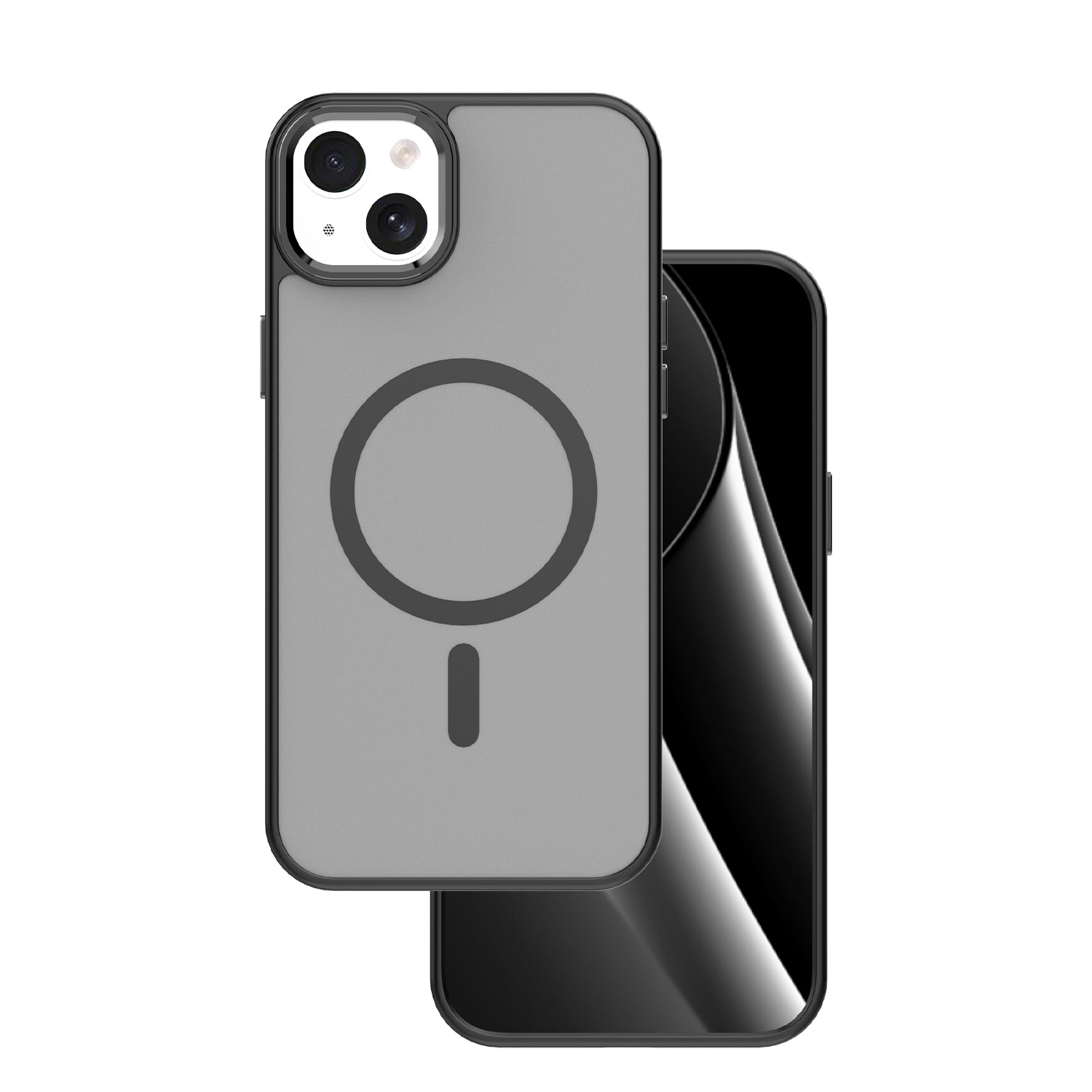 Frozen Magnetinis dėklas telefonui iPhone 14 6,1" juodas