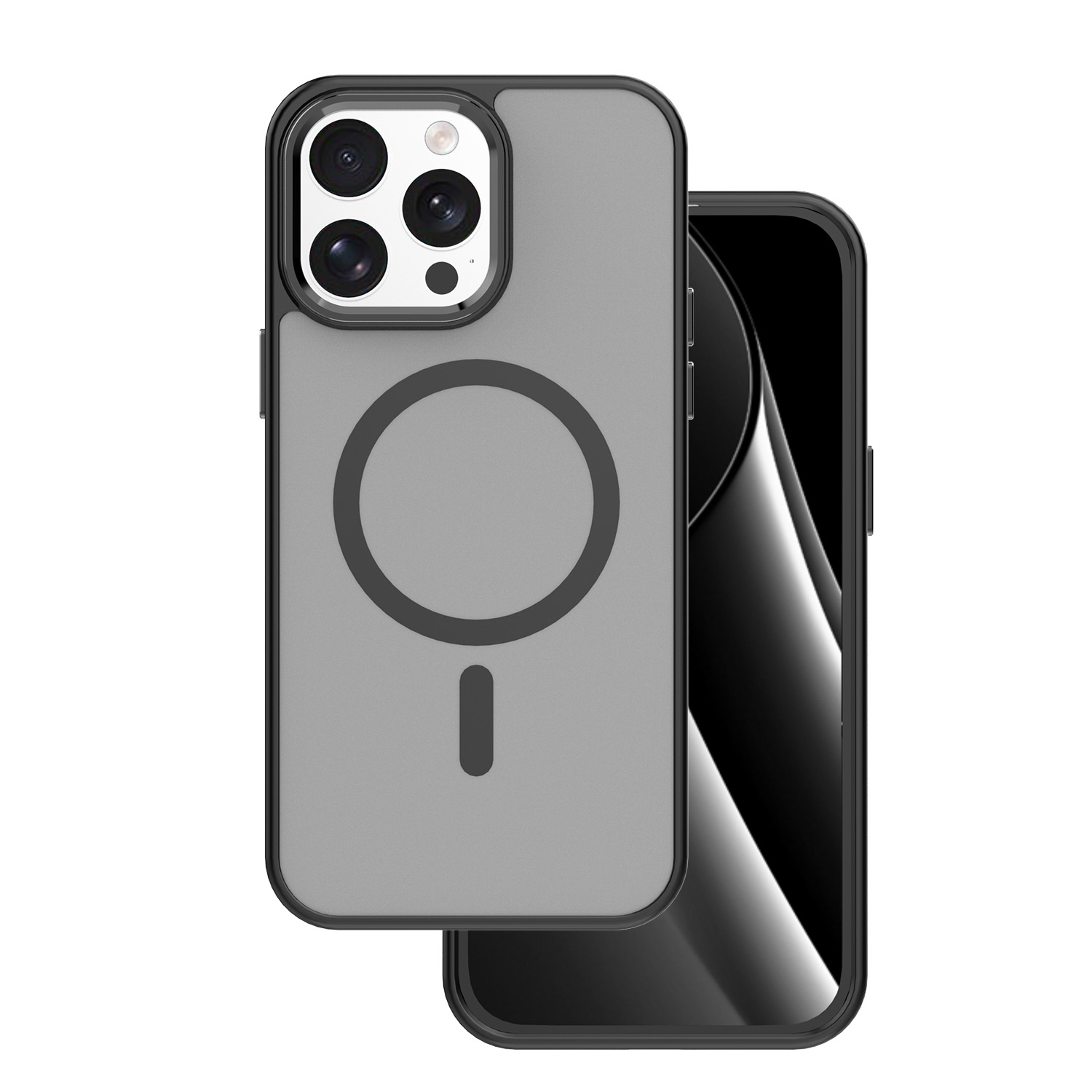 Frozen Magnetinis dėklas telefonui iPhone 14 Pro 6,1" juodas