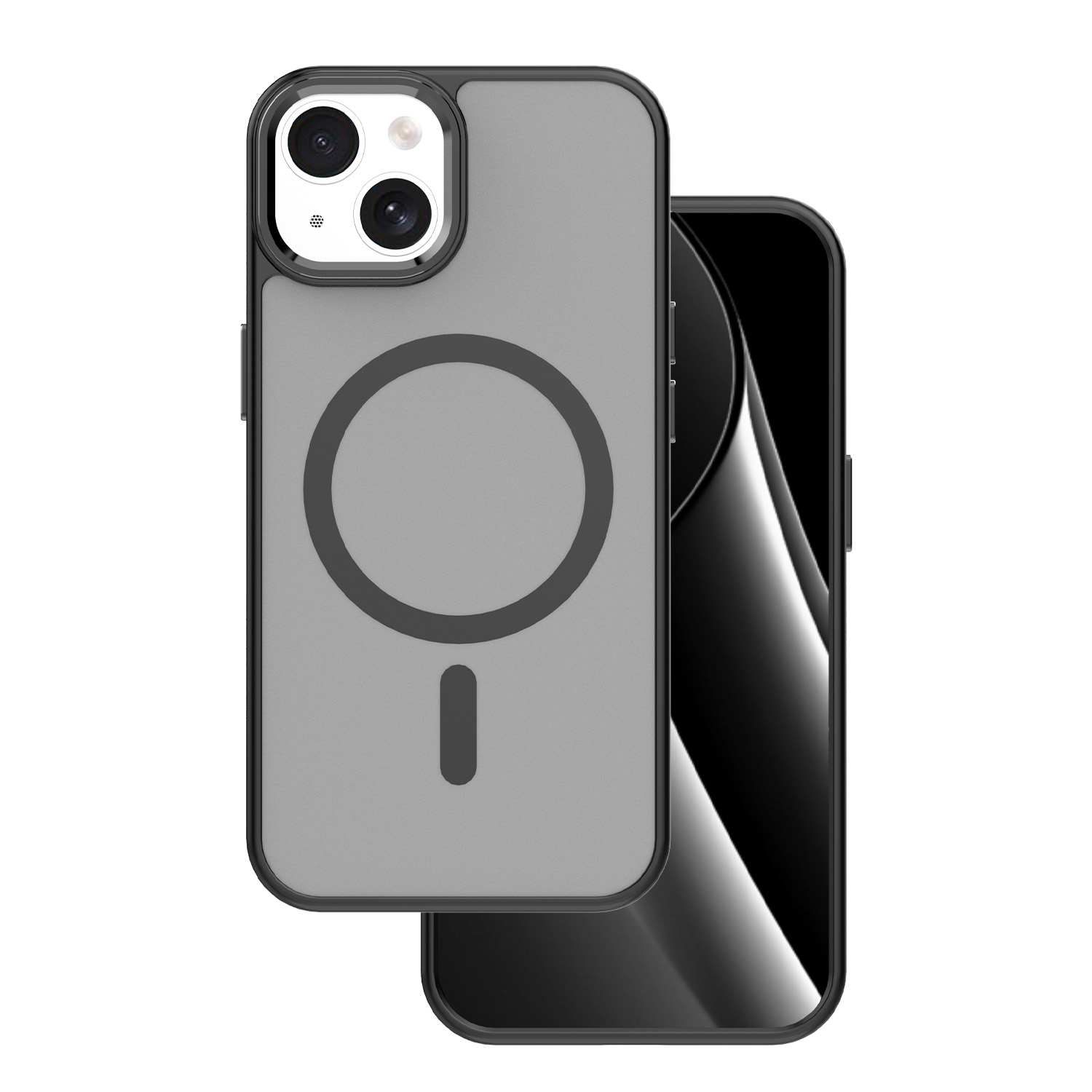 Frozen Magnetinis dėklas telefonui iPhone 13 6,1" juodas