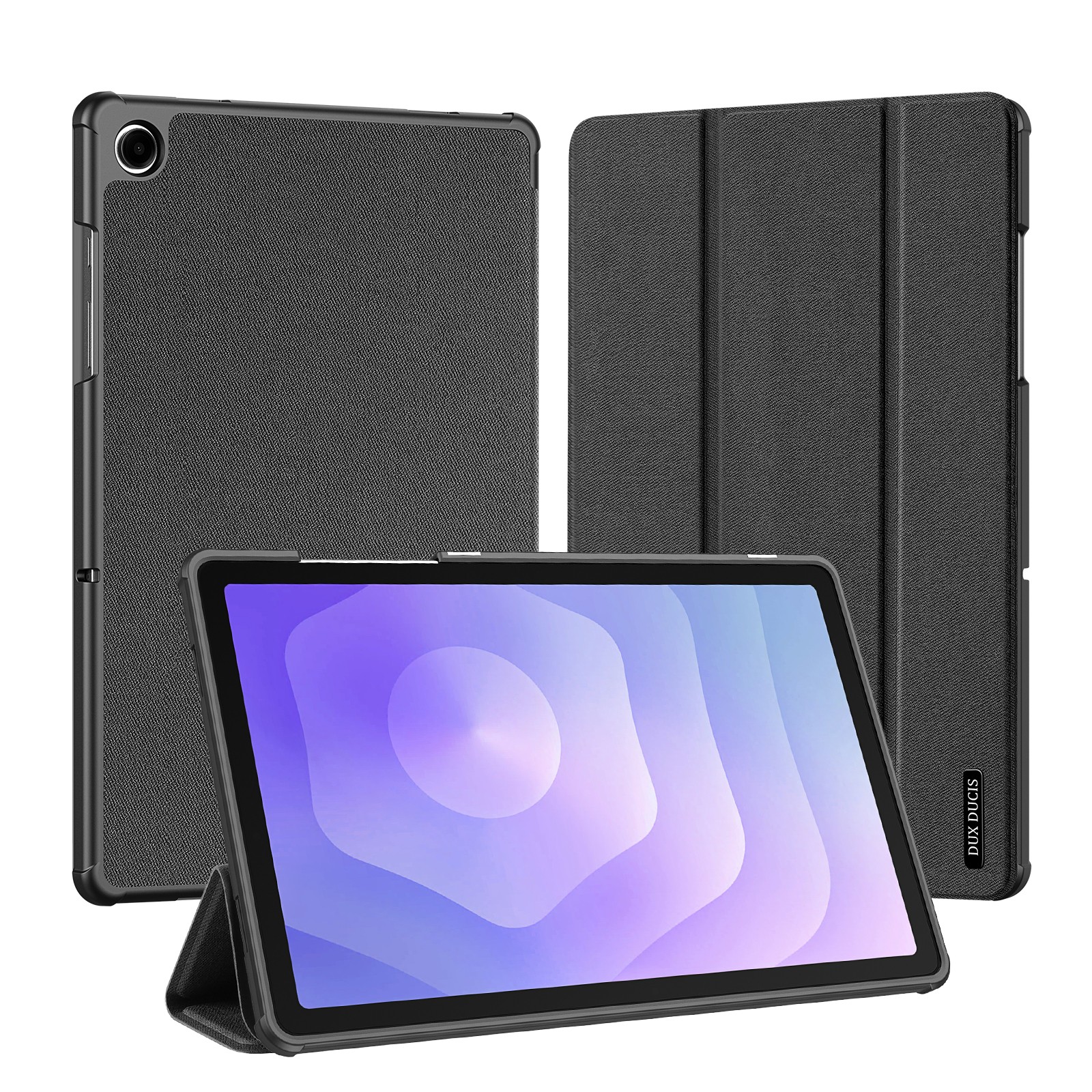 Dėklas Dux Ducis Domo Samsung X210/X215/X216 Tab A9 Plus 11.0/X230/X235/X236 Tab A11 Plus 11.0 juodas