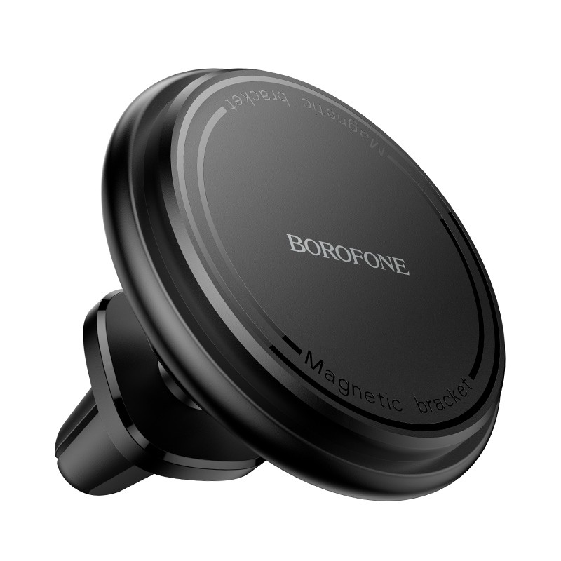 Automobilinis telefono laikiklis Borofone BH135 MagSafe (air vent) juodas