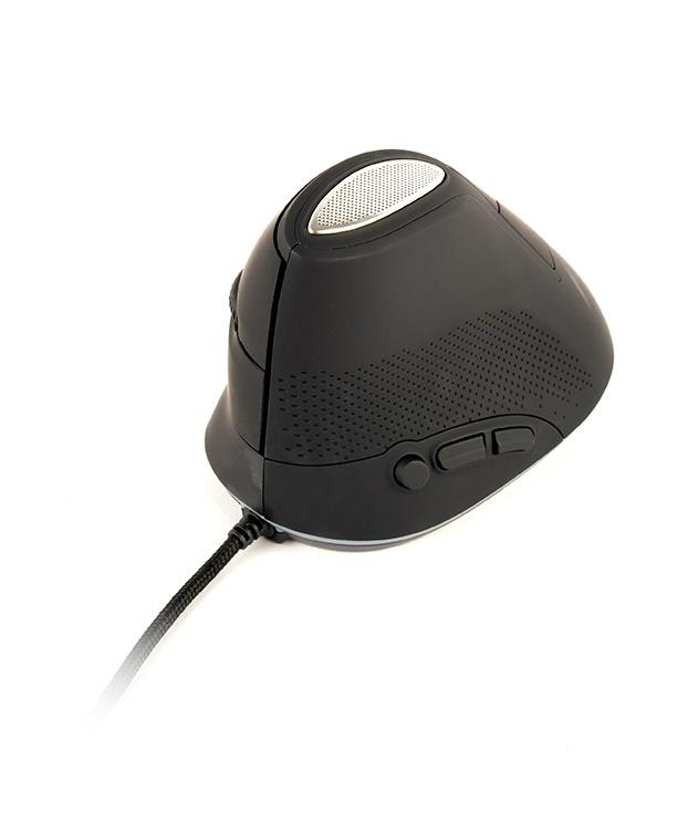Pelė USB OPTICAL SPACEGREY/ERGONOMIC MUS-ERGO-03 GEMBIRD