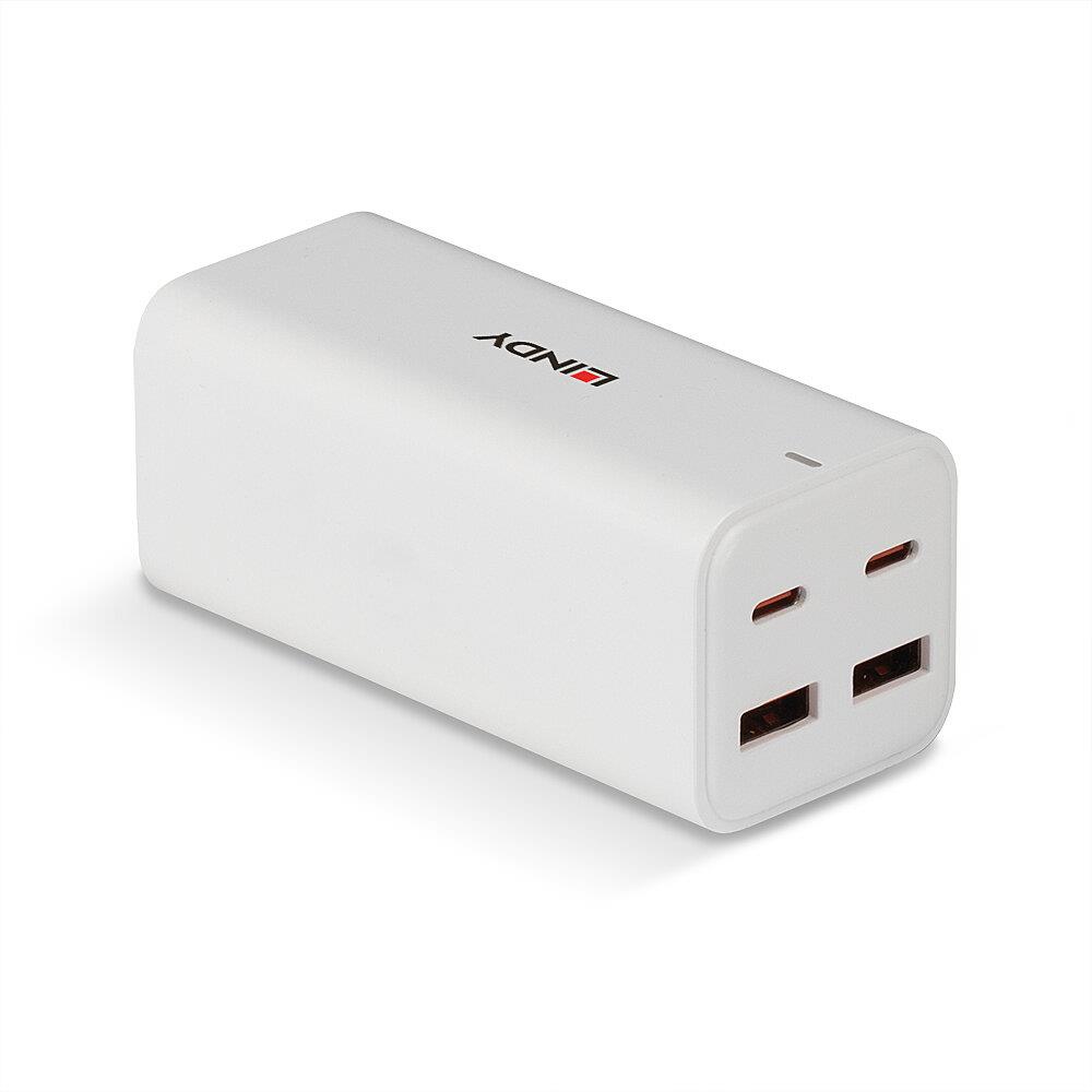 USB įkroviklis 4 prievadų 100W 73441 Lindy