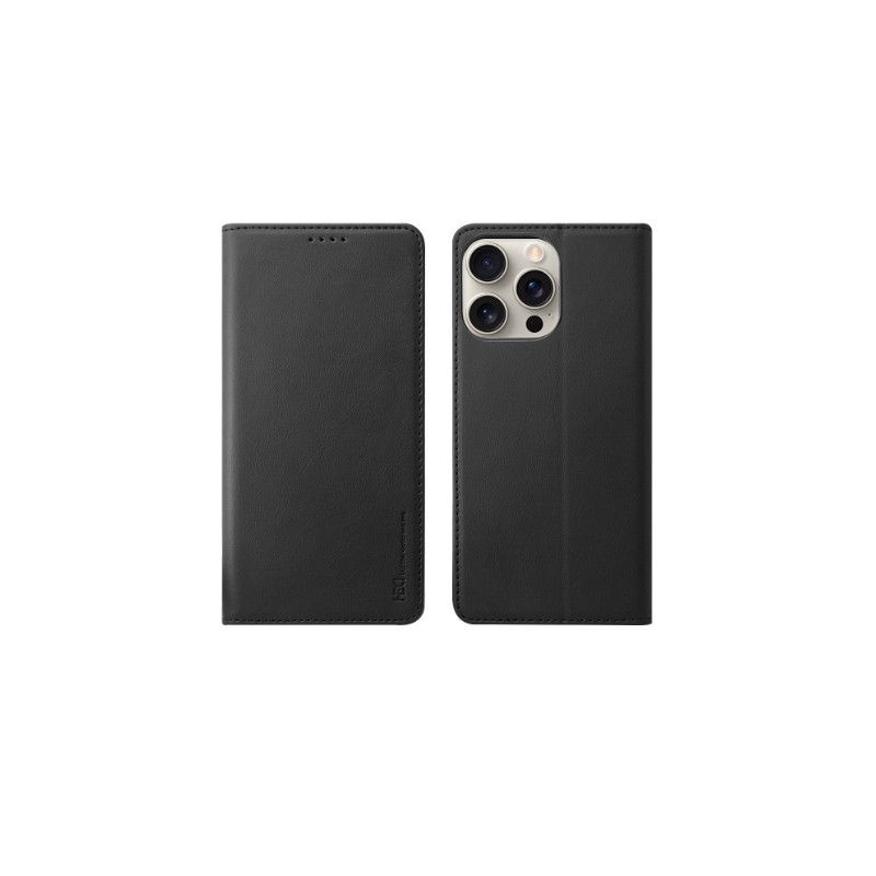 Dėklas HDD Magnetic Wallet Case Samsung S901 S22 5G juodas