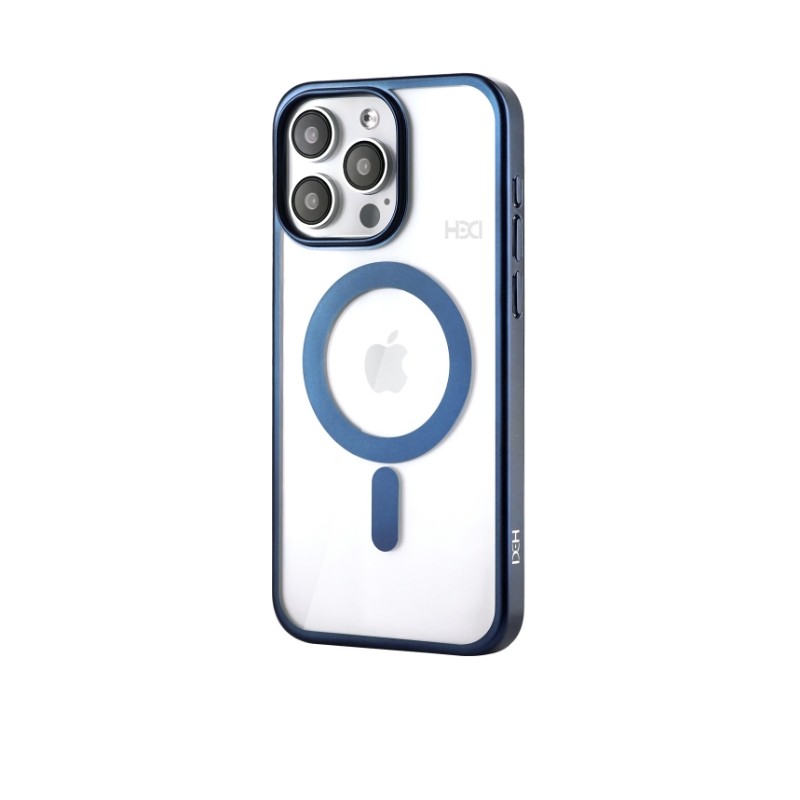 Dėklas HDD Electro MagSafe Case Apple iPhone 17 Pro Max mėlynas