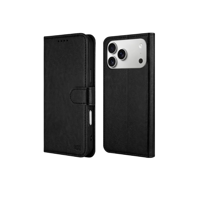 Dėklas HDD Clasp Wallet Case Samsung A566 A56 5G juodas