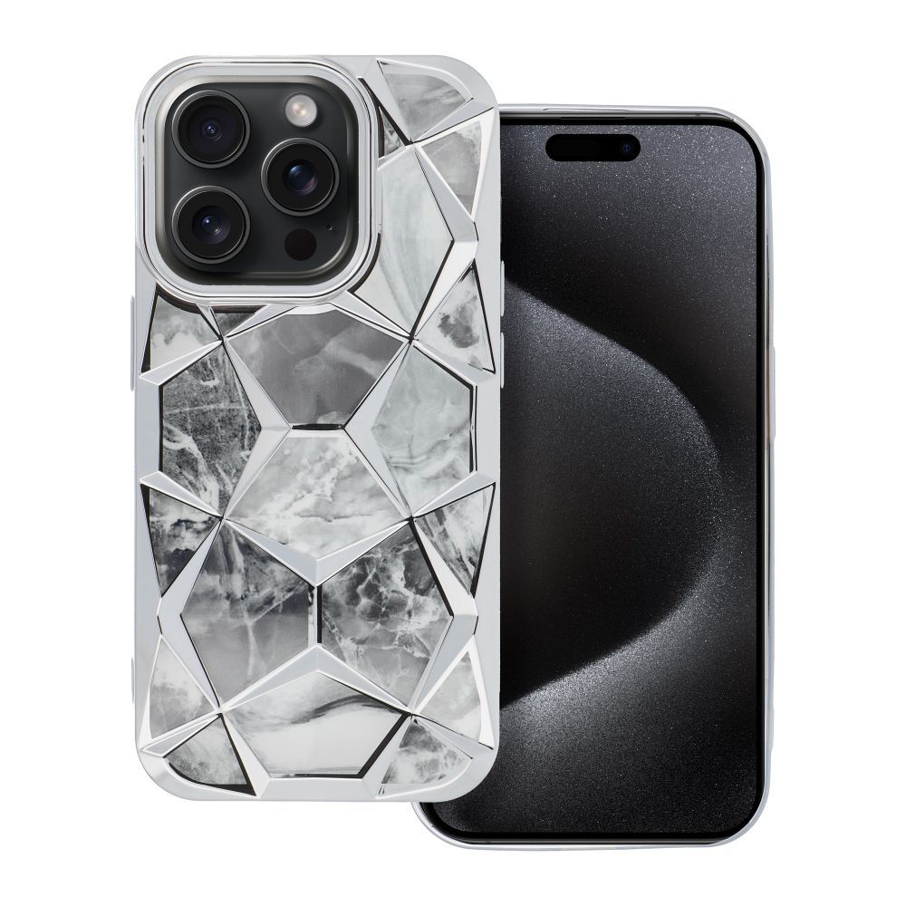 TWINKI dėklas telefonui iPhone 14 sidabrinis