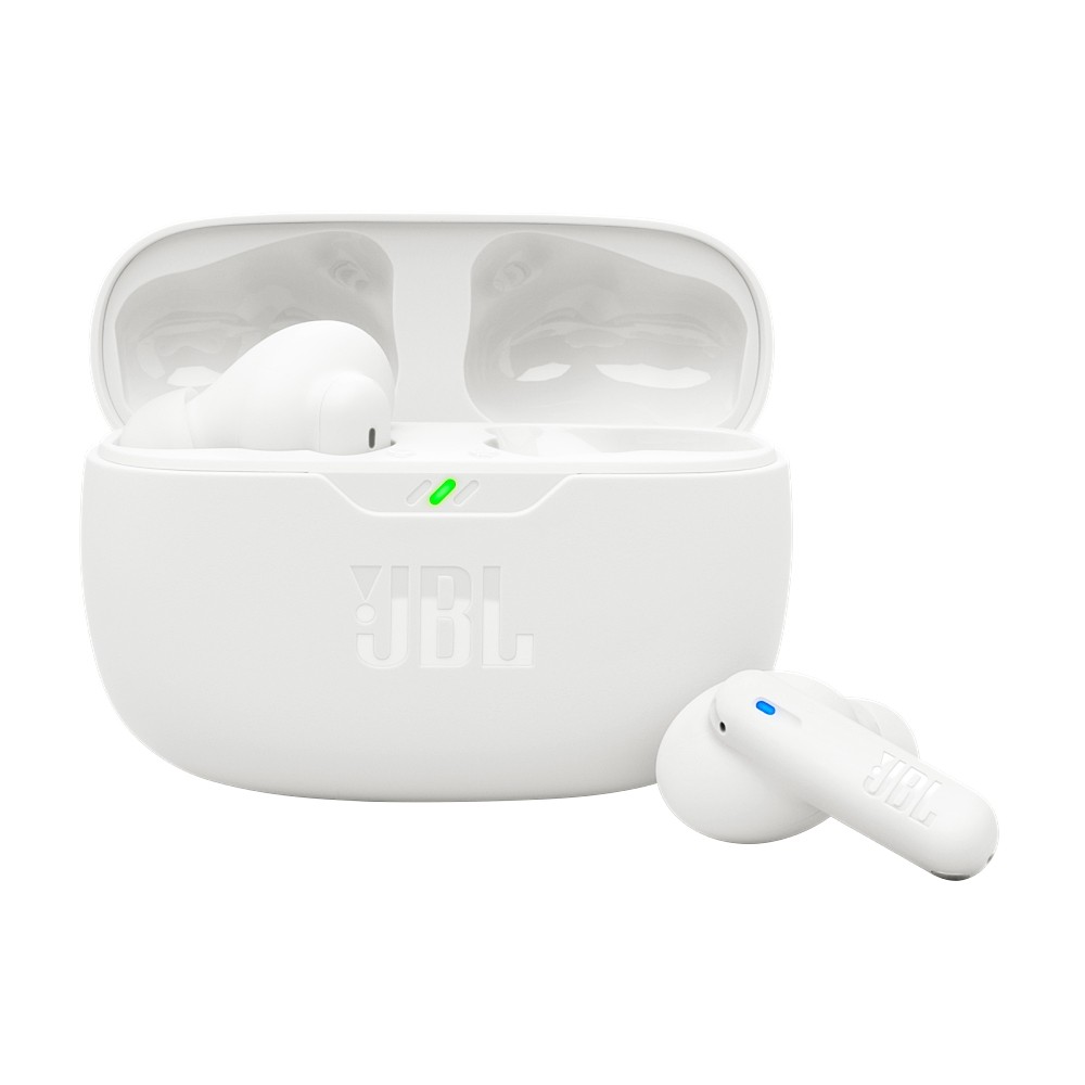 Belaidės ausinės JBL Wave Beam 2 TWS baltos