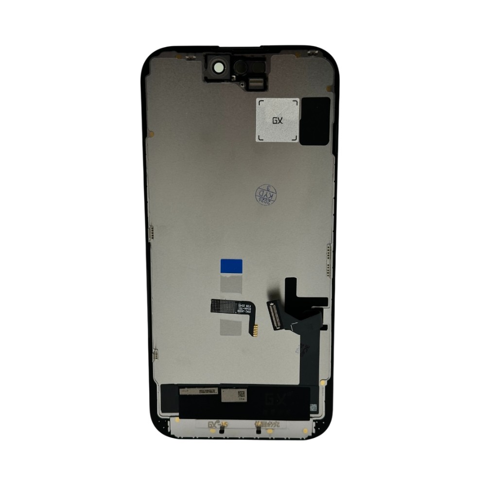 LCD ekranas Apple iPhone 15 su lietimo ekranu GX hard OLED (nuimamas IC)