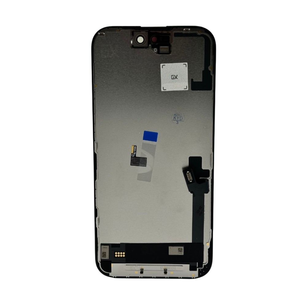 LCD ekranas Apple iPhone 16 su lietimo ekranu GX hard OLED (nuimamas IC)