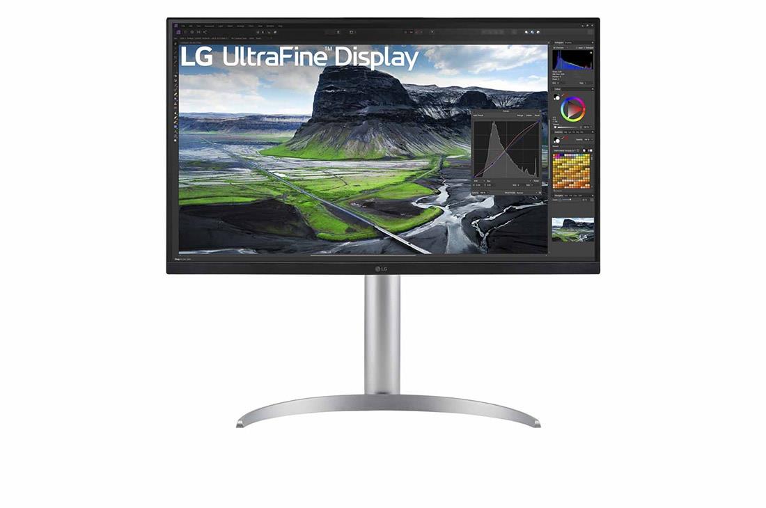 LCD monitorius LG 27UQ850V-W 27" verslo 4K IPS 3840x2160 60Hz 5ms su garsiakalbiais