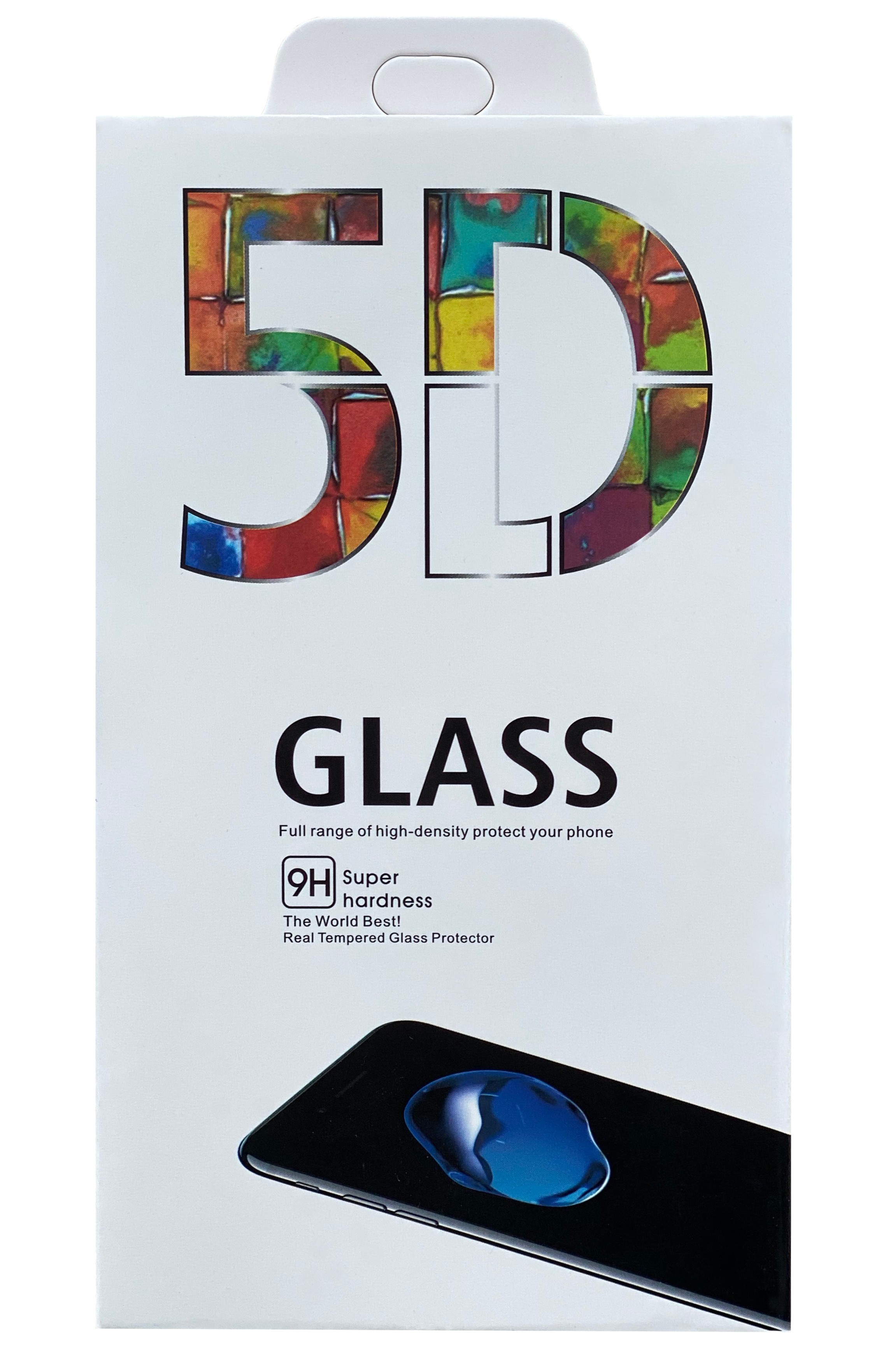 Grūdintas stiklas 5D Full Glue Xiaomi Redmi A7 Pro juodas