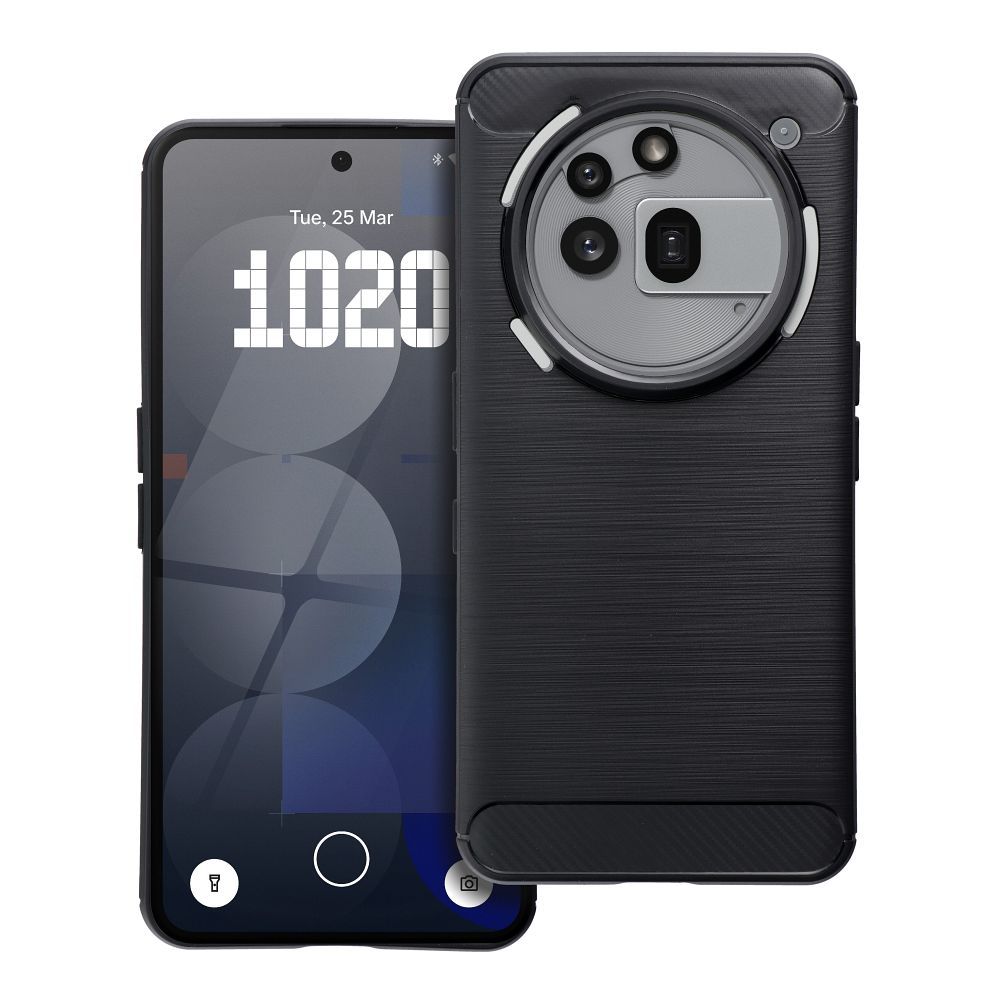 CARBON dėklas telefonui NOTHING Phone 3A Pro juodas