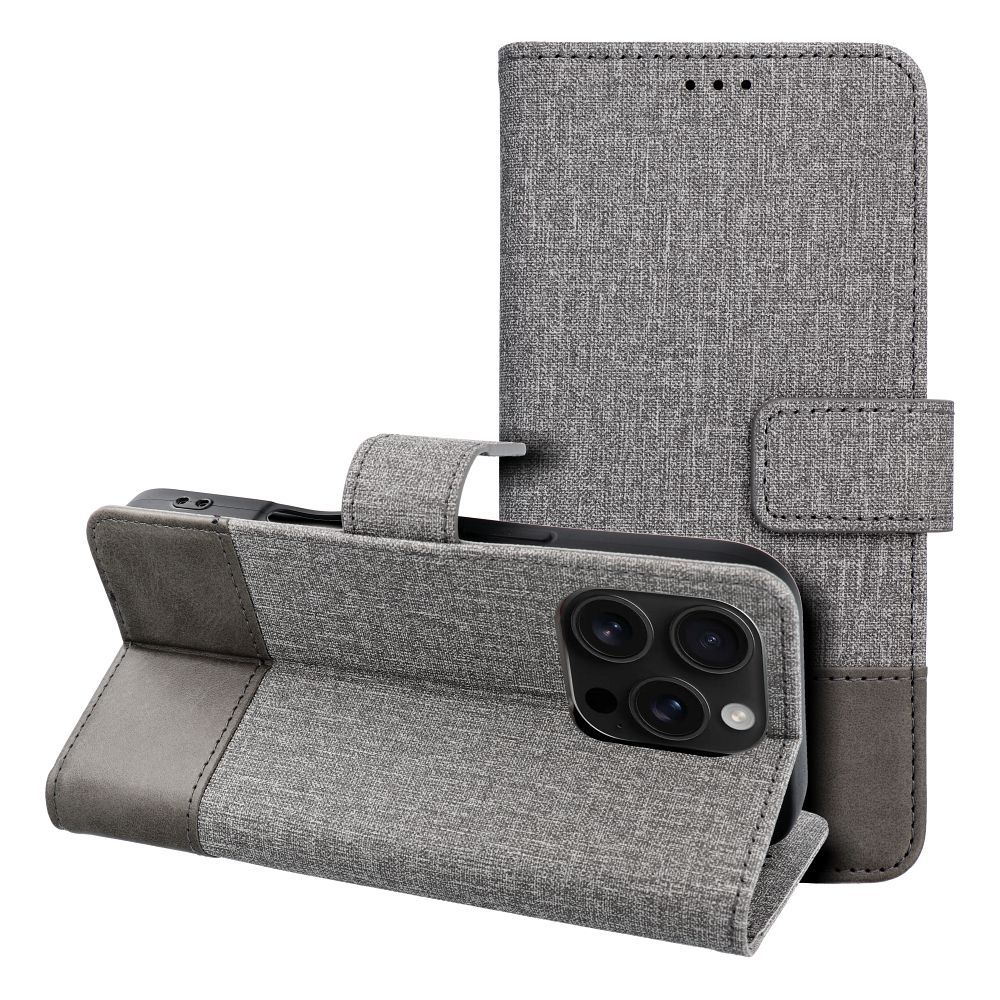 GOMMA knyga IPHONE 16 Pro pilka