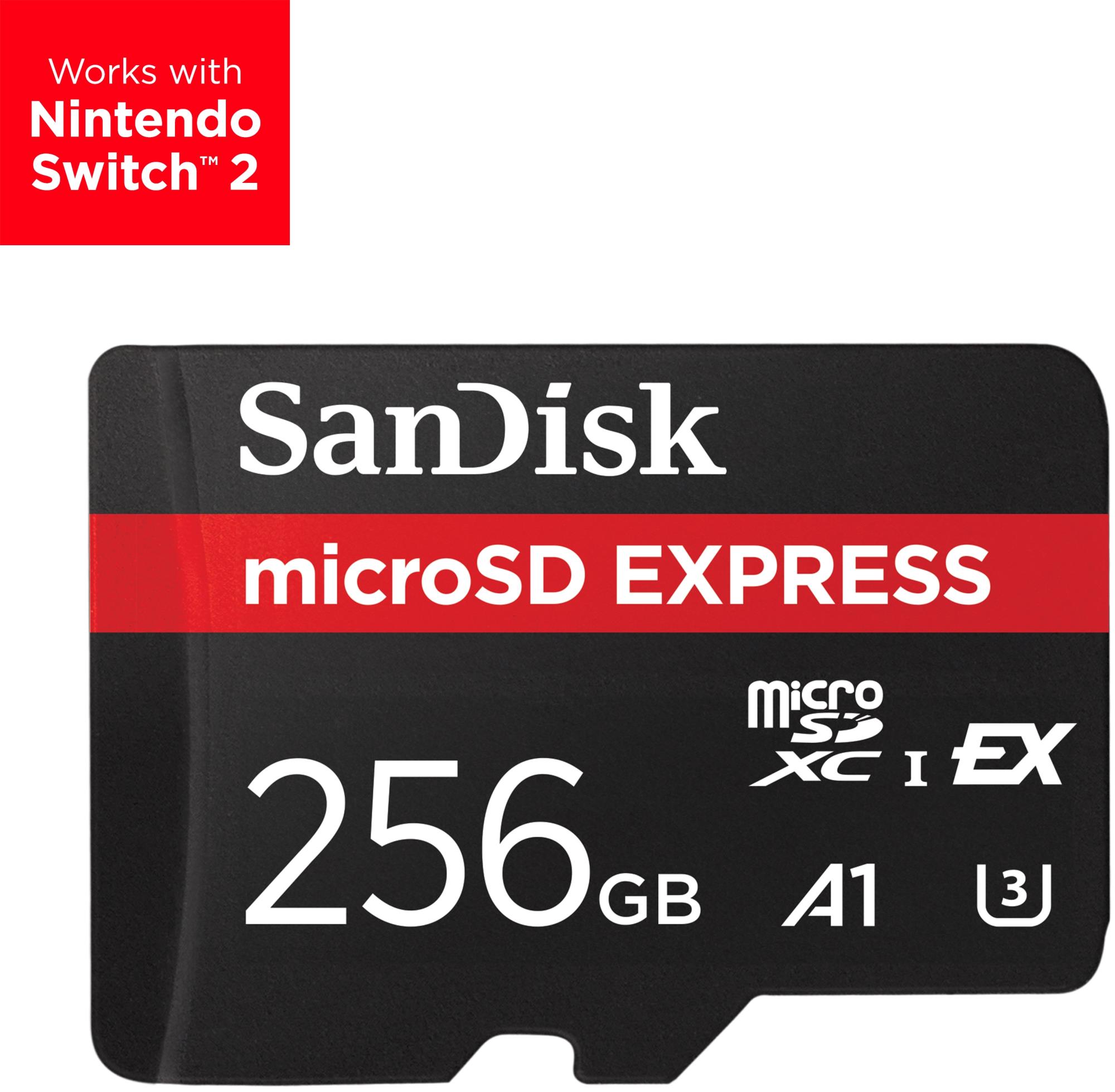 Atminties kortelė Micro SDXC 256GB UHS-I SanDisk SDSQXFN-256G-GN4NN