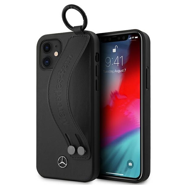 Mercedes Strap Line dėklas telefonui iPhone 12 mini - Juodas