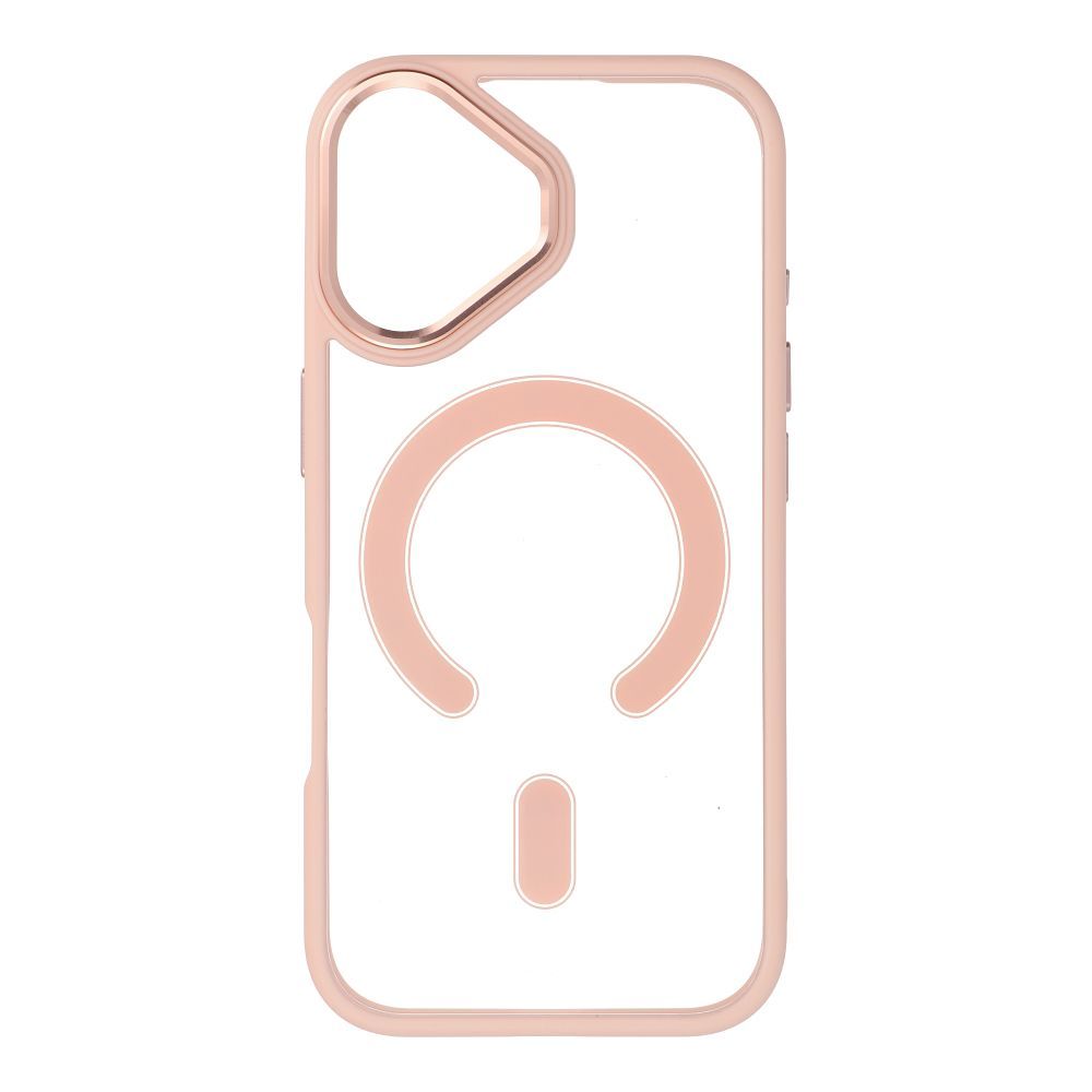 COLOR EDGE MAG COVER dėklas telefonui suderinamas su Magnetiniu IPHONE 17 rožinė