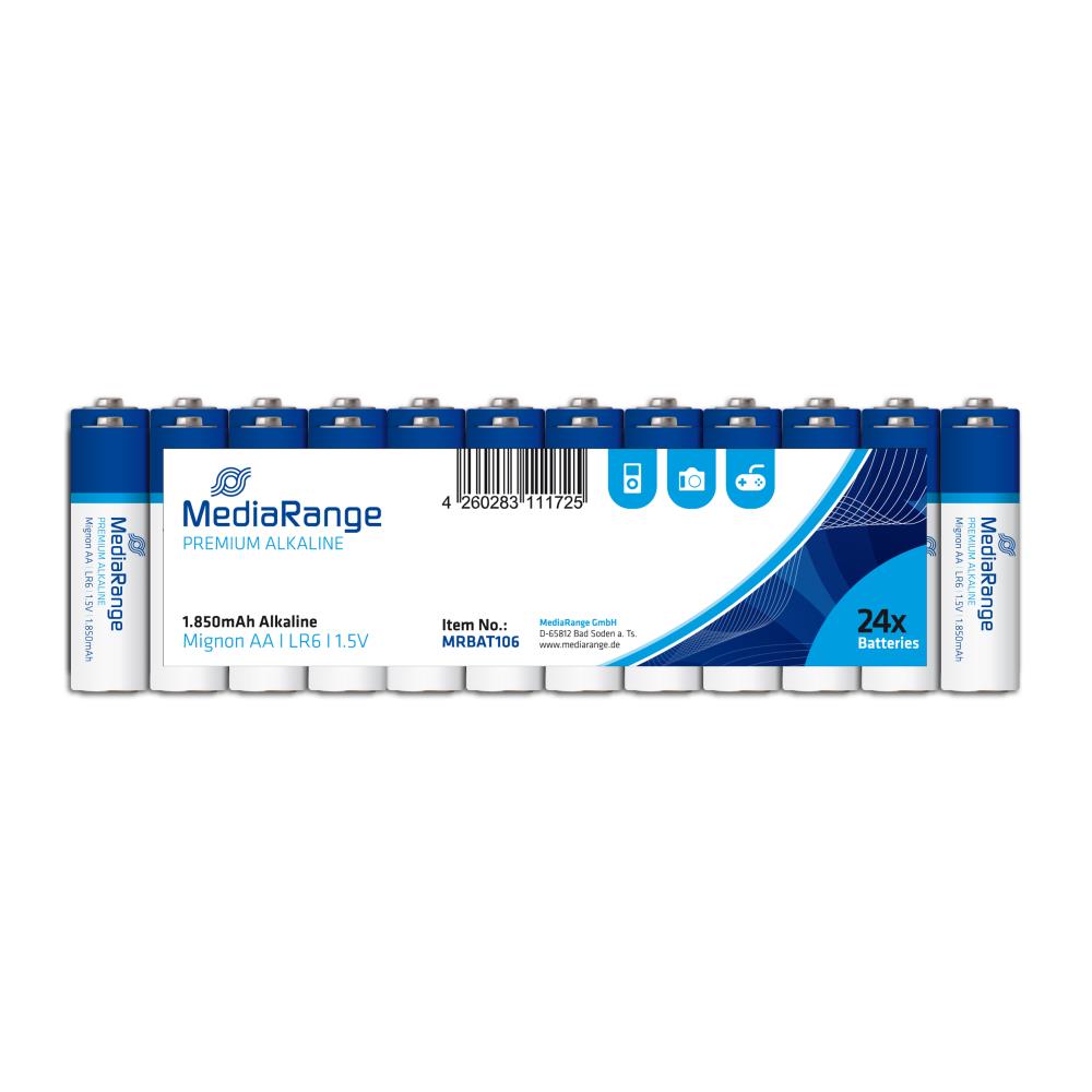 Šarminė baterija AA 1.5V/24PCS MRBAT106