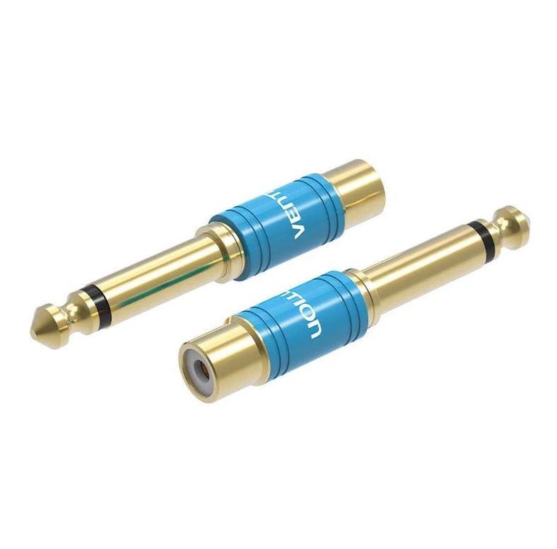 Audio adapteris 6.35mm į RCA Vention